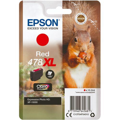 1 X Original Epson 478xl Red Ink Cartridge (478XL)